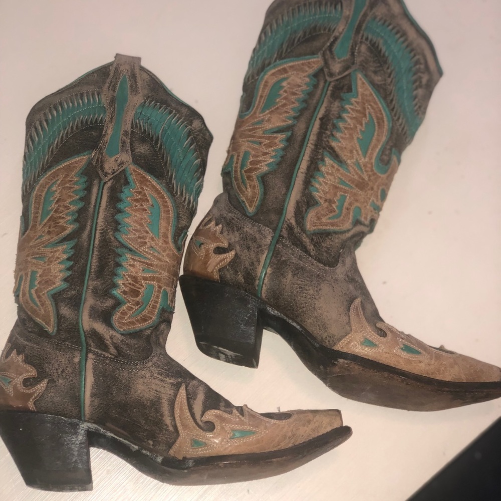 Corral eagle overlay boots